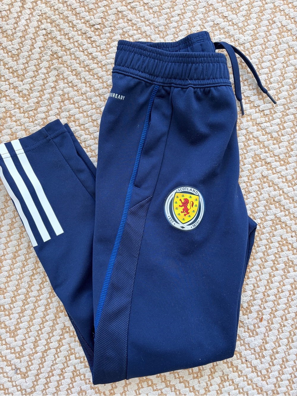 adidas Scotland Football Kids Warm Up Pants